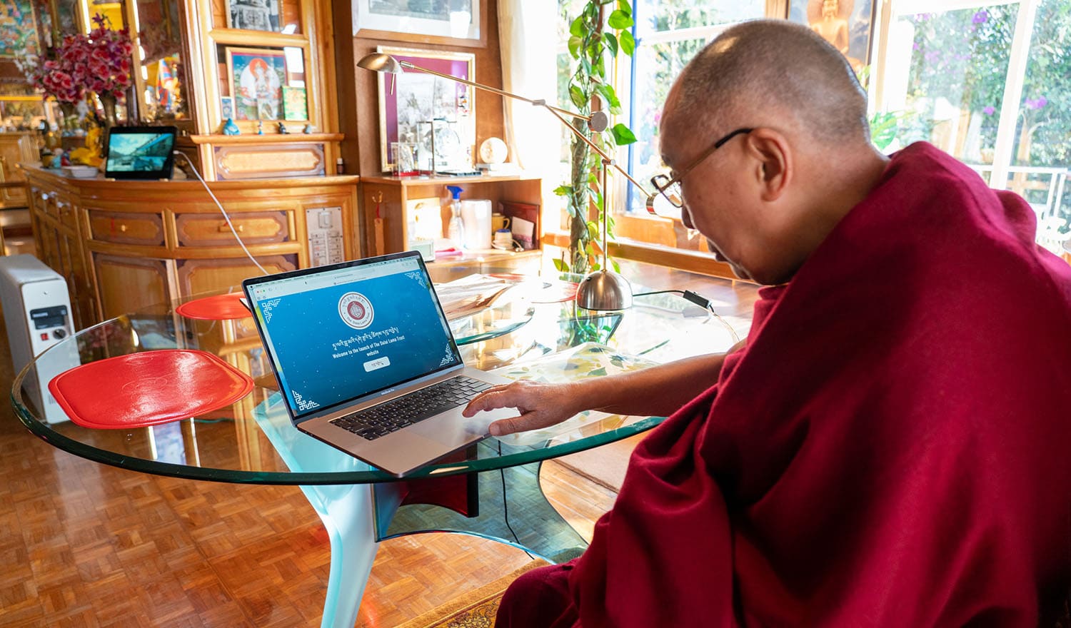 Dalai Lama Trust Website launch photo